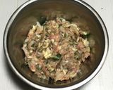 タコとアスパラの餃子辣油ボロネーゼ作り方3写真