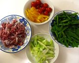 たっぷり野菜のコンチュジャん炒め作り方1写真