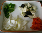 豚こまとたっぷり野菜の酢豚作り方1写真