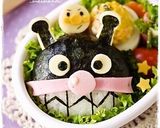 バイキンマン＊キャラ弁作り方6写真