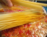 鍋ひとつで☆あさりとトマトのスープスパ作り方3写真