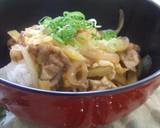 簡単♪豚じゃが玉のふんわり卵どんぶり作り方5写真