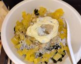 しらす・沢庵・韓国海苔混ぜご飯作り方1写真