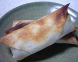 美味しいブロッコリーとチーズの春巻き作り方3写真