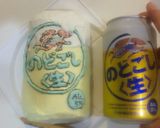 スイスロールで「ビールケーキ」作り方7写真