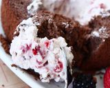 クランベリーチーズクリーム♡ココアロール作り方21写真