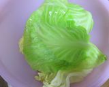 野菜いっぱいロールキャベツ作り方1写真