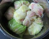 野菜いっぱいロールキャベツ作り方4写真