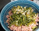菜っぱとちりめんじゃこの甘辛味噌炒め作り方3写真