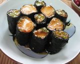 豚挽肉＆豆腐で蒸しのり巻き☆作り方8写真