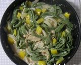 ツナホワイトソース（ほうれん草生パスタ）作り方4写真