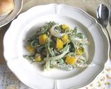 ツナホワイトソース（ほうれん草生パスタ）作り方5写真