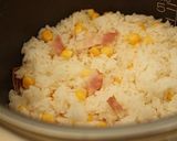 アスパラご飯作り方3写真
