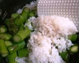 アスパラご飯　バター醤油味作り方3写真