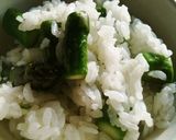 アスパラご飯　バター醤油味作り方4写真