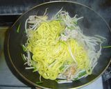 もやしとニラの中華焼きそば作り方4写真
