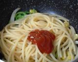ちょっとスープなチーズナポリタン♬♫作り方3写真