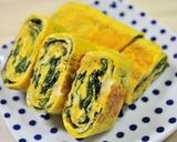 お弁当にも♪わかめとじゃこの卵焼き☆作り方5写真