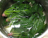 ほうれん草ともやしの のりずあえ作り方1写真