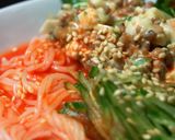 ネバネバ元気な✿赤いぶっかけ素麺✿作り方5写真