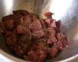 鉄分＆繊維♪レバーと牛蒡のチリビーンズ風作り方2写真