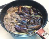 町の食堂母ちゃんのナスと素麺の旨煮♪作り方5写真