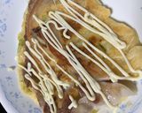 簡単　豚焼きお好み焼き作り方4写真
