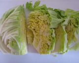 クリームチキン キャベツ山盛り作り方1写真