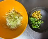 オクラのコールスローサラダ✨作り方2写真