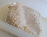 鶏むね肉ときゅうりの棒々鶏風和え作り方2写真