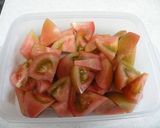 青いトマトの甘酢漬け作り方2写真