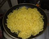青梗菜と豚肉のあんかけ焼きそば作り方6写真