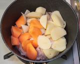 菜の花チキンカレー作り方7写真