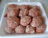 揚げない✿ジューシー肉団子♡おから入り作り方3写真