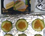 ズッキーニonカマンベールチーズ作り方1写真