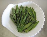 チキンとアスパラの野菜ジュレサラダ作り方5写真