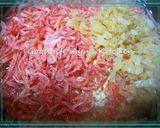 <゜)))彡くらげと小海老の海の恵みご飯作り方1写真