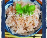 <゜)))彡くらげと小海老の海の恵みご飯作り方2写真