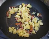 野菜ジュースで☆甘くて美しいポテトサラダ作り方3写真