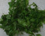 たっぷりネギ大葉納豆の亜麻仁油かけ作り方2写真