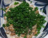 たっぷりネギ大葉納豆の亜麻仁油かけ作り方4写真