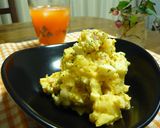 野菜ジュースで☆甘くて美しいポテトサラダ作り方6写真