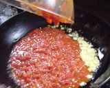 カジキマグロのトマトソースパスタ作り方6写真