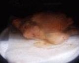 ガーリックライス詰めローストチキン。作り方3写真