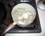 そら豆とひき肉炒め作り方1写真