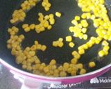 家カフェランチ★トロふわコーン丼作り方1写真