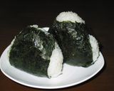 チーズおにぎり 海苔の佃煮入り作り方3写真