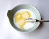 抹茶とホワイトチョコのムースケーキ作り方6写真