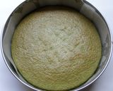 抹茶とホワイトチョコのムースケーキ作り方10写真