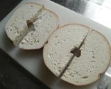 冷凍ベーグルをすぐ食べる方法作り方1写真
